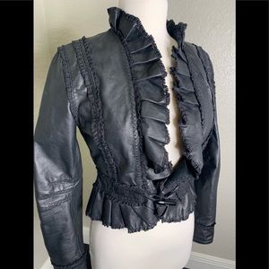 Moda International leather jacket